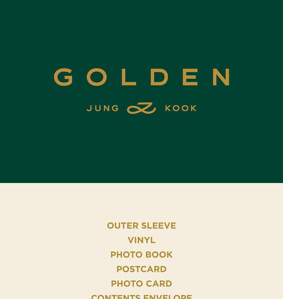 (LP) JUNGKOOK (BTS) [GULDFÄRGAD] 1:a FULLÄNGDSALBUM