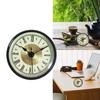 Quartzs Clock Insert DIY Movement Roman/Arabic Numeral Small Dial Decorative Tabletop Time Reminders Desktop Clock 70mm