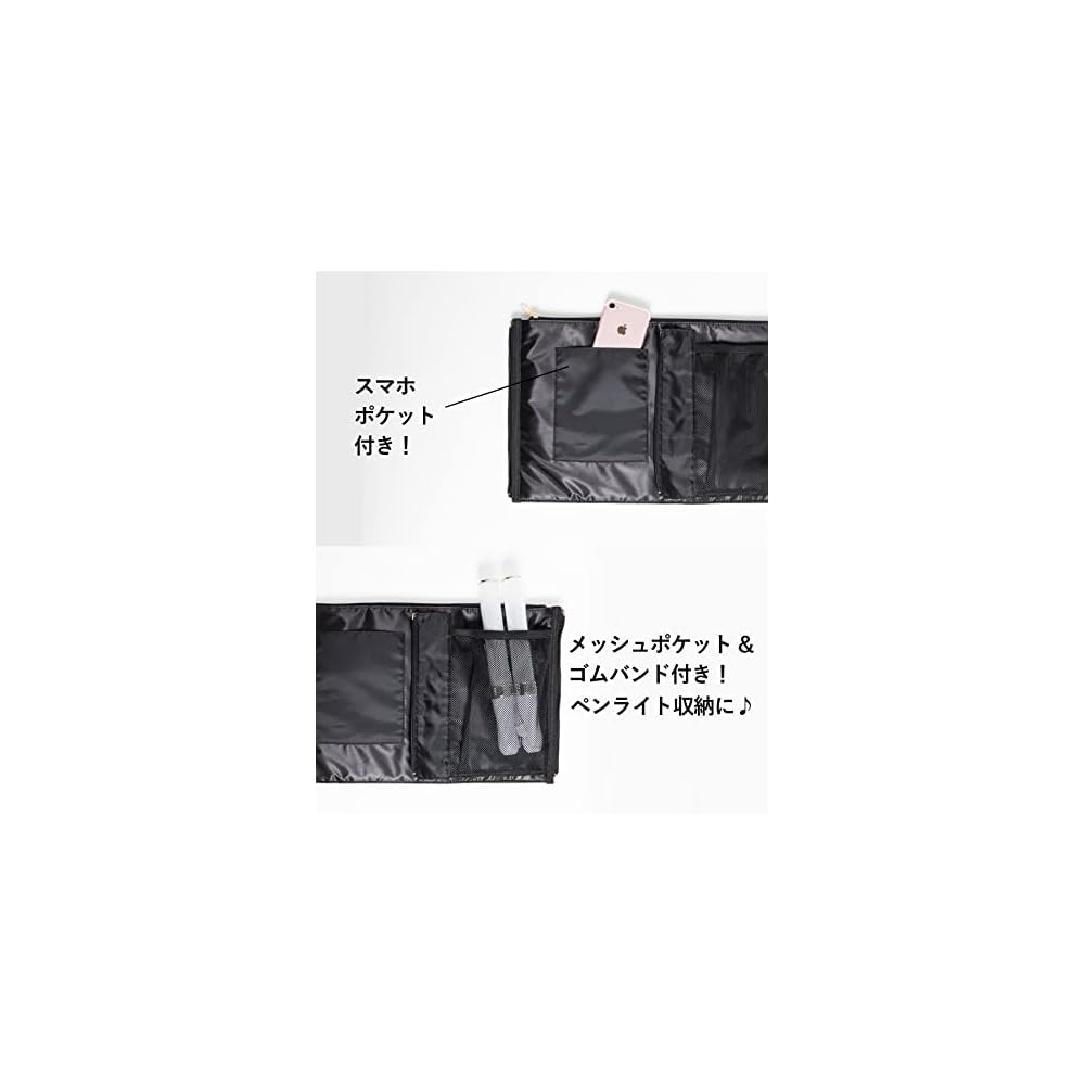 WEGO Ita Bag (Large Size) Lace-up Tote Bag, Decorated Bag, A3/A4 Size, Clear, for Fandom
