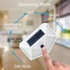 1-8 Kits Solar Wall Lights Outdoor 100 LED Motion Sensor 270° Range 3 Modes Wireless Energy Saver for Yard, Garden, Lawn, Patio