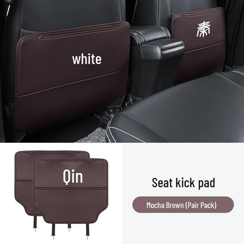 BYD Qin PLUS Rear Seat Kick Mats - DMi/EV Interior Protection Accessories