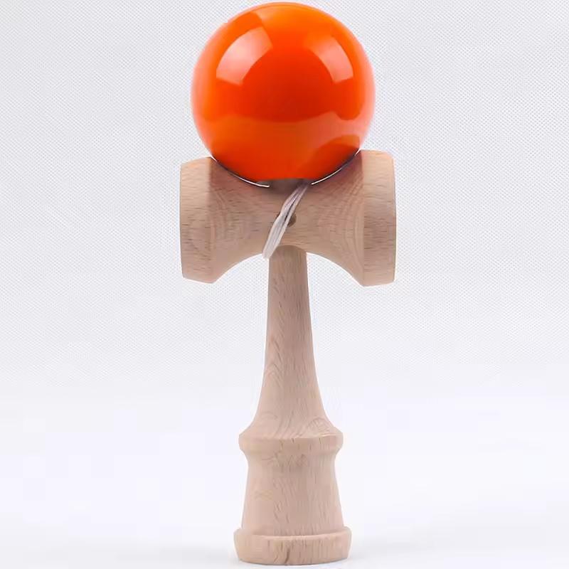 Wooden 1Pc Sword Ball Toy Splicing Skill Creative Skill Ball For Yard Stadium Home Park Sword Ball Outdoor Toy Children Gift