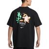 Nike T Shirts Men's Black Crew Neck Moderate HJ3954-010
