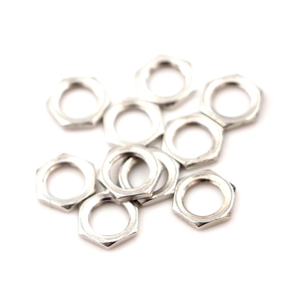 10Pcs Dc Power Jack Socket Female Panel Mount Connector 3.5 Mm X 1.35Mm