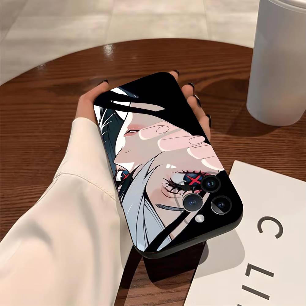 

G-Genshin Impact A-Арлекино Чехол для телефона для iPhone 17,16,15,14,13,12,11,Pro,X,Xs,MAX,Plus Мягкий ТПУ, приятный для кожи Чехол iPhone13PROMAX