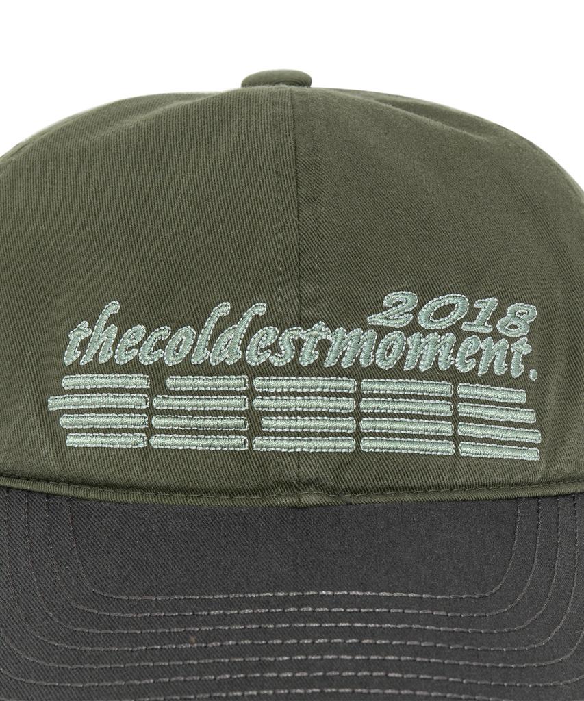 THE COLDEST MOMENT Tcm 2018 Lettering Cap (Khaki)