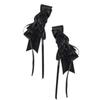 Rose Hair Gothic Set of 2 Accessories, Lolita, Cosplay, Cute, Black,