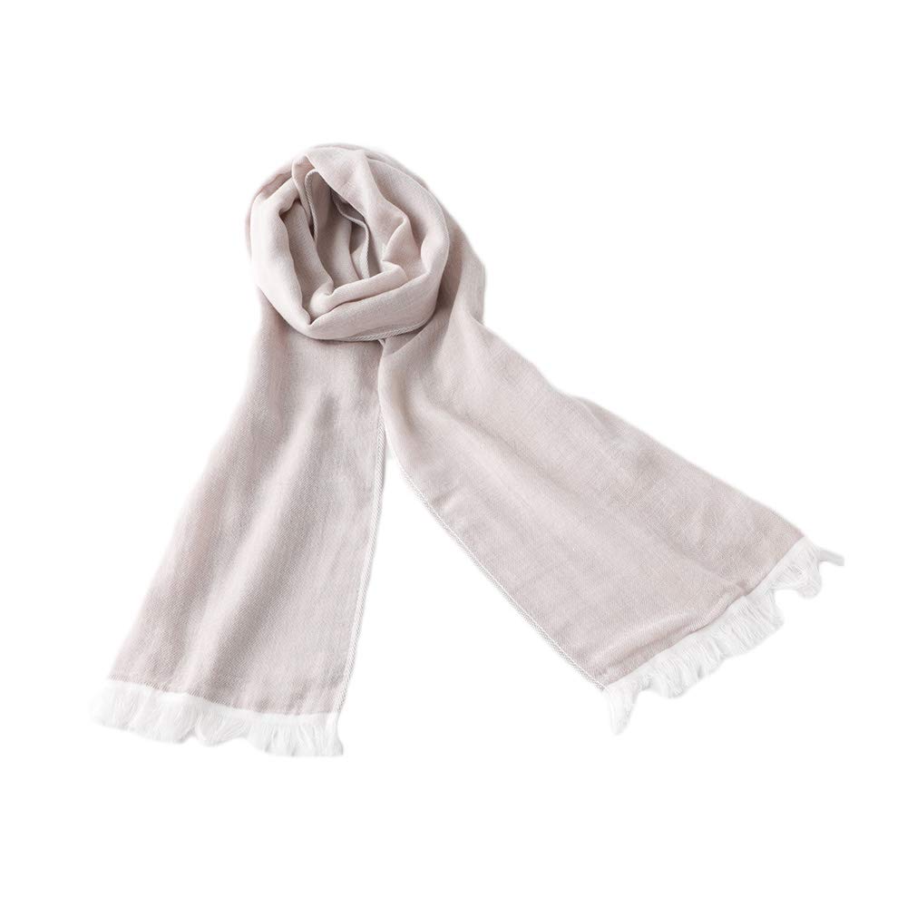 

Imabari Towel Cotton Gauze Scarf, Thin Stole Muffler for Men Women, Unisex Shoulder Lap Cover, Autumn Winter Spring Gift, GTLINE Favolic, Beige бежевый