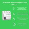 IDK-40-4-30-A 40A 4-pole 30mA type A differential circuit breaker