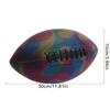 1set Glowing Training Rugby Ball Luminous Light Up Reflective Safe Training Rugby Great American Football Gifts