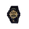 Men Liquid Crystal/Analog Dual Display Series Gold Watch GA-710GB-1APR