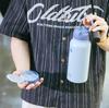 BOTTLE BOTTLE Water Bottle, 850ml Large Capacity, Stainless Steel Bottle with Bottom Storage, 2-Way Lid, Straw, Direct Drinking, Vacuum Insulated,