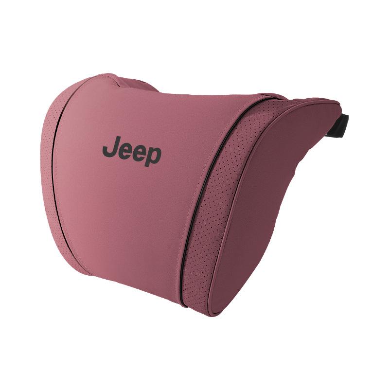 Headrests Waist Cushion Neck Pillow for Jeep Free Light Hero Compass for Wrangler Grand Cherokee Car Travel Comfort Accessories AMZ1