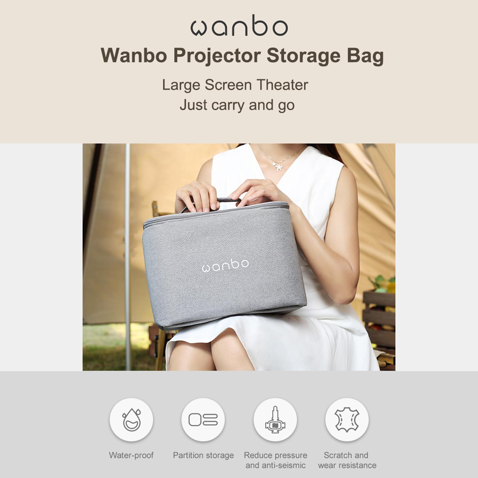 Wanbo Projectors Bag For T4 T6   T6R     Projectors Portable  ive Storage Case Accessories   Beamer Travel Bag