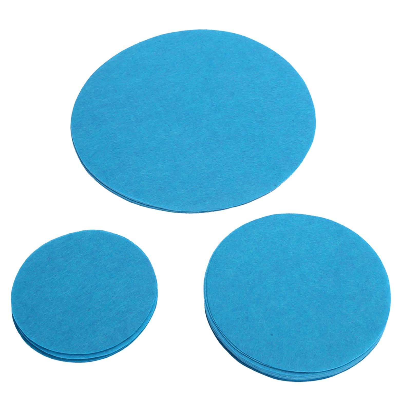 

Felt Dish Protection Pad Bowl Anti Friction Pad Pot Stacking Food Plate Divider Separator Protectors(Lake Green 48PCS) озеро зеленый