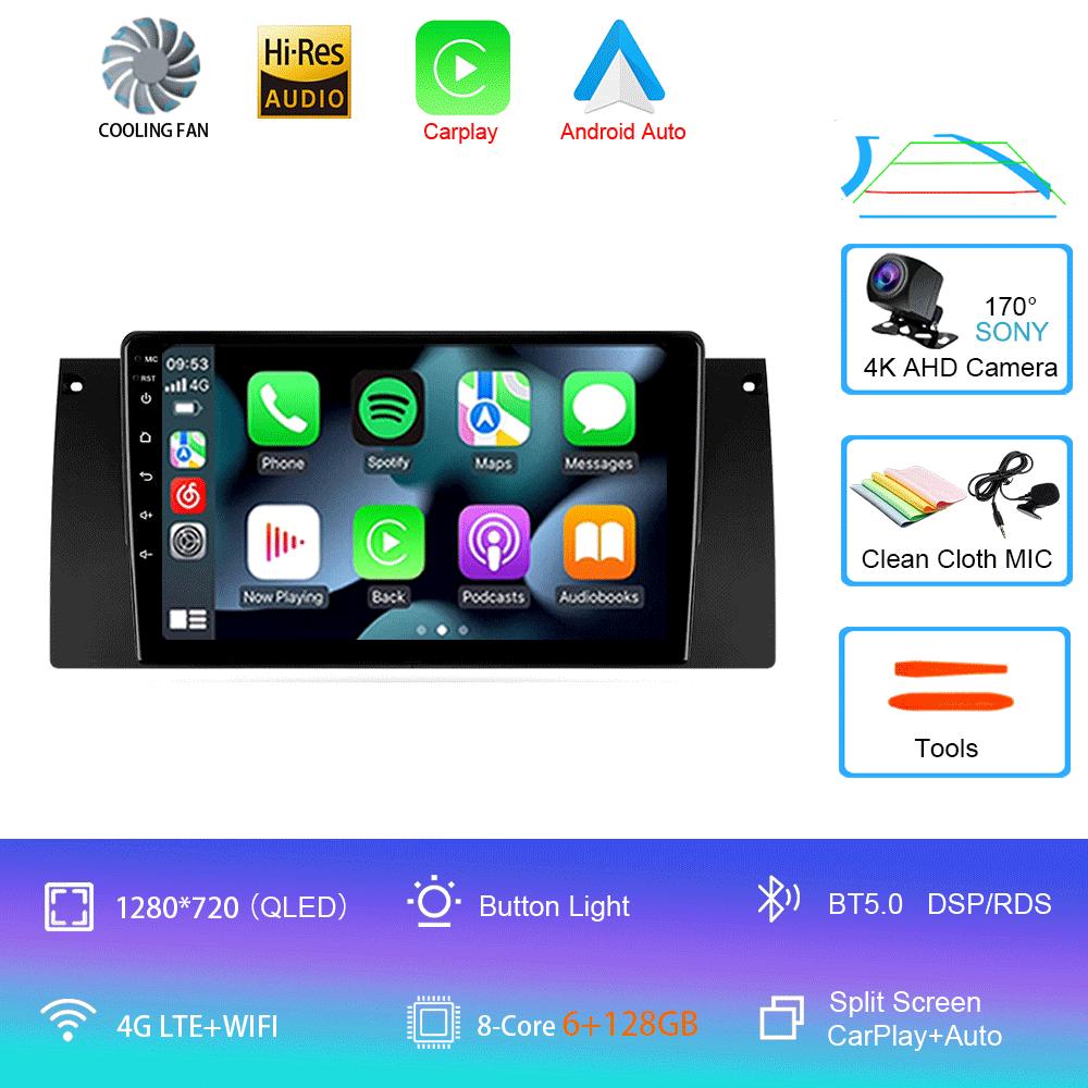 Android Autoradio 14 For BMW X5 E39 E53 1999 - 2006  Multimedia Video Player Stereo Navigation GPS No 2din 2 Din Dvd