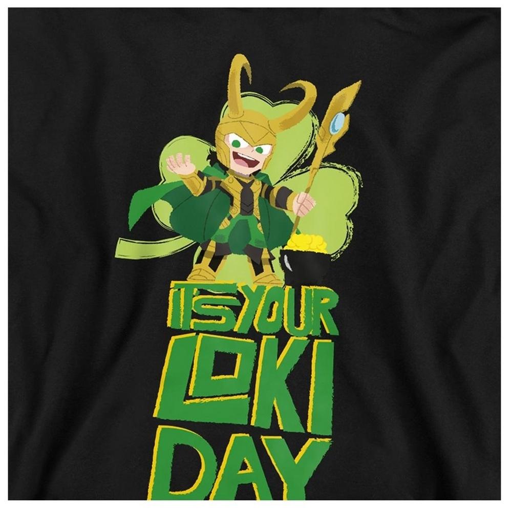 Loki Childrens/Kids Loki Day St Patricks Day Pullover Hoodie