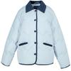 Sancai Plus Size Corduroy Lapel Down Jacket