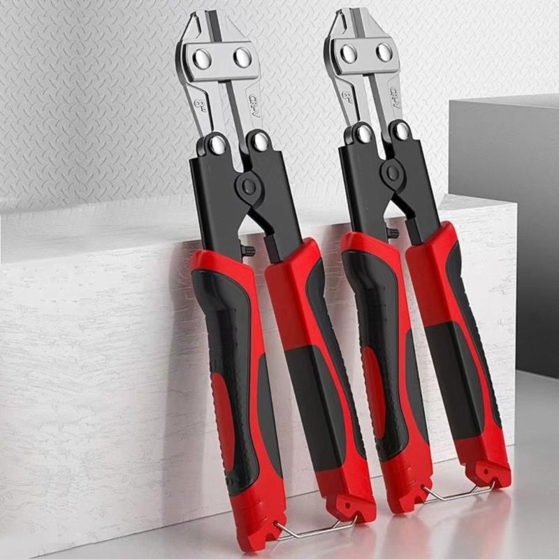 Bolt Cutter Spring Loaded Heavy Duty Wire Cable Cutter Wire Cutter Precisions Cutting Ergonomic Grip For Tight Space