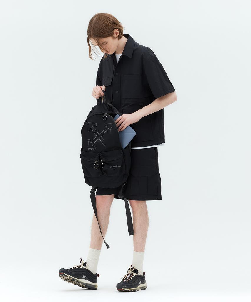 MINDBRIDGE Out-Pocket Short-Sleeve Shacket - 2Color Myws3141