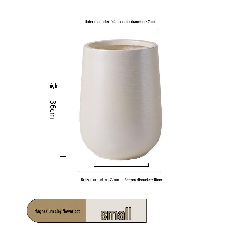 Magnesium Mud Decorative Planter