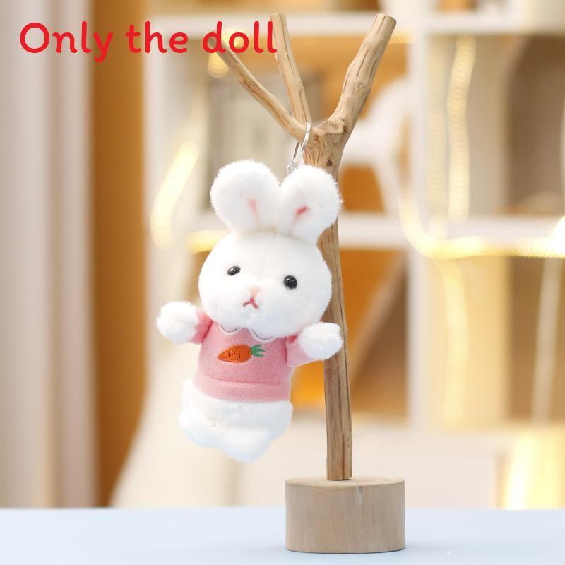 Cute Cartoon Rabbit Plush Doll With Pp Cotton Filling For Kids Gift And Accessories