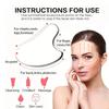 Stainless Steel Gua Sha & Ice Face Roller Kit – Cooling Facial Tool For Lifting Puffiness Reduction & Skin Care 3PCS Beauty