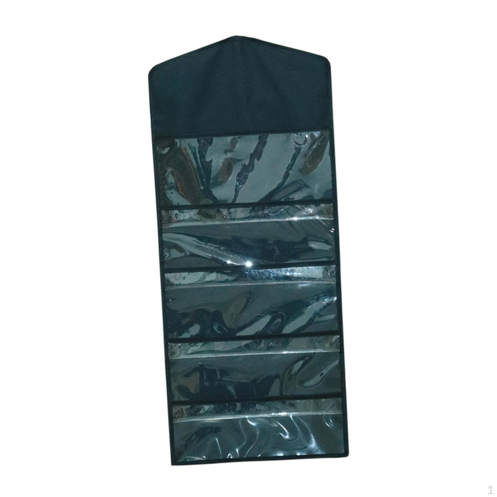 

Подвесное хранилище для оберточной бумаги Двустороннее прозрачное с несколькими карманами Удобное за дверью