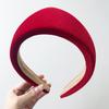 1pc Elegant Queen Velvet Headband,velvet Smooth European and American Hairpin Headband HairHoop Lady Headwear for Party,dailyuse