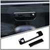 ABS Gloss Black Keyhole Tailgate Handle Covers For Ford Ranger 15-21