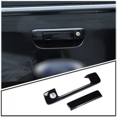 ABS Gloss Black Keyhole Tailgate Handle Covers For Ford Ranger 15-21