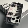 Premium Deluxe Anti-fingerprint big eyes Phone Case For iPhone Pro Max 16 12 Air 14 Plus 11 17 13 15 Funda