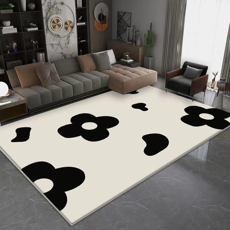 Large Carpet Thickened Anti Slip Living Room Bedroom Carpet Sofa Coffee Table Foot Mat