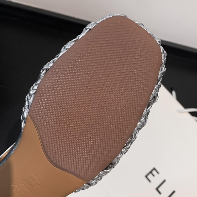 Fashion Women's new summer square head genuine leather cowhide woven hollow out comfortable and breathable low heel toe Muller sandals