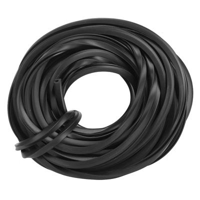 Black Greenhouse Rubber Strip Line Cable Greenhouse Accessories Supplies for Glass Sealing10m