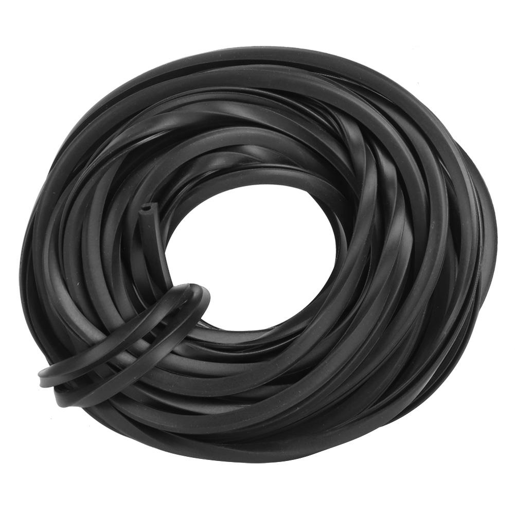 

Black Greenhouse Rubber Strip Line Cable Greenhouse Accessories Supplies for Glass Sealing10m 4m/13.1ft