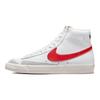 Nike Herren Blazer Mid 77 Vintage Weiß Blau Rot Herren Sneaker Mittelblau Sail Habanero-Rot BQ6806-117