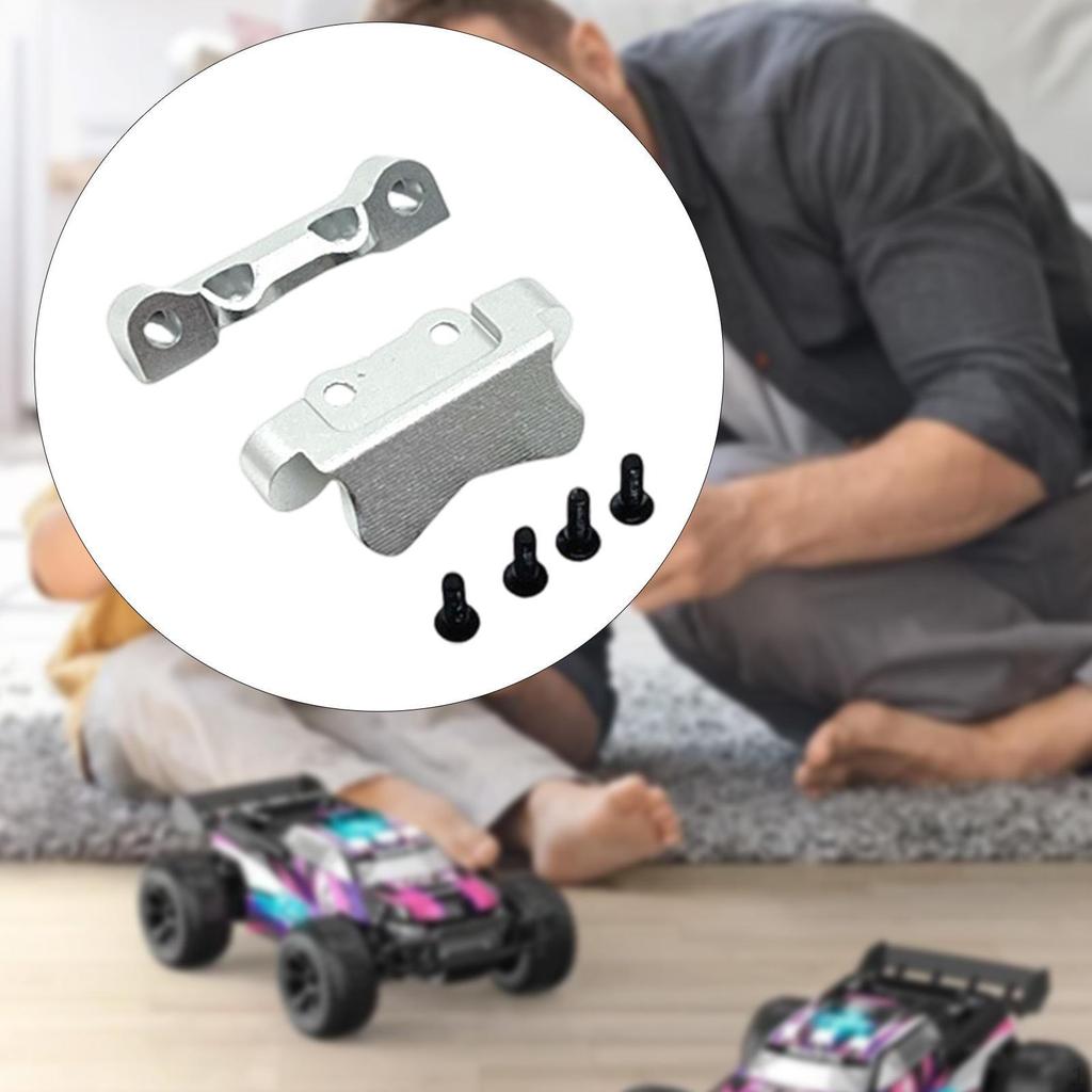 Rear Pin Mounts Aluminum Alloy 1/24 Lightweight Accessories Sturdy Professional Compact Replace RC