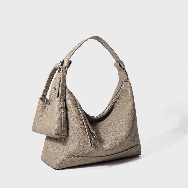 Large-capacity Wind Tote Bag Genuine Leather Single-shoulder Women's Fashionable Crossbody Bag