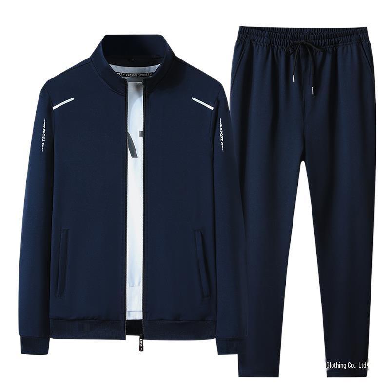 2024 Men's Plus Velvet Hoodie Set