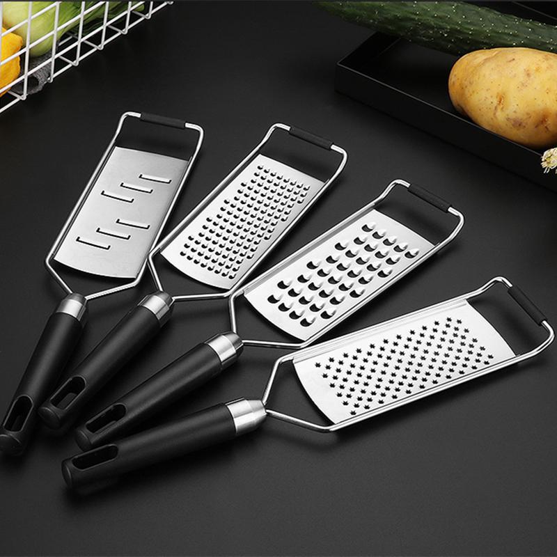 Lemon Cheese Grater Multi-Purpose Stainless Steel Potato Carrot Slicer Peeler Handheld Food Chopper Kitchen Accessories