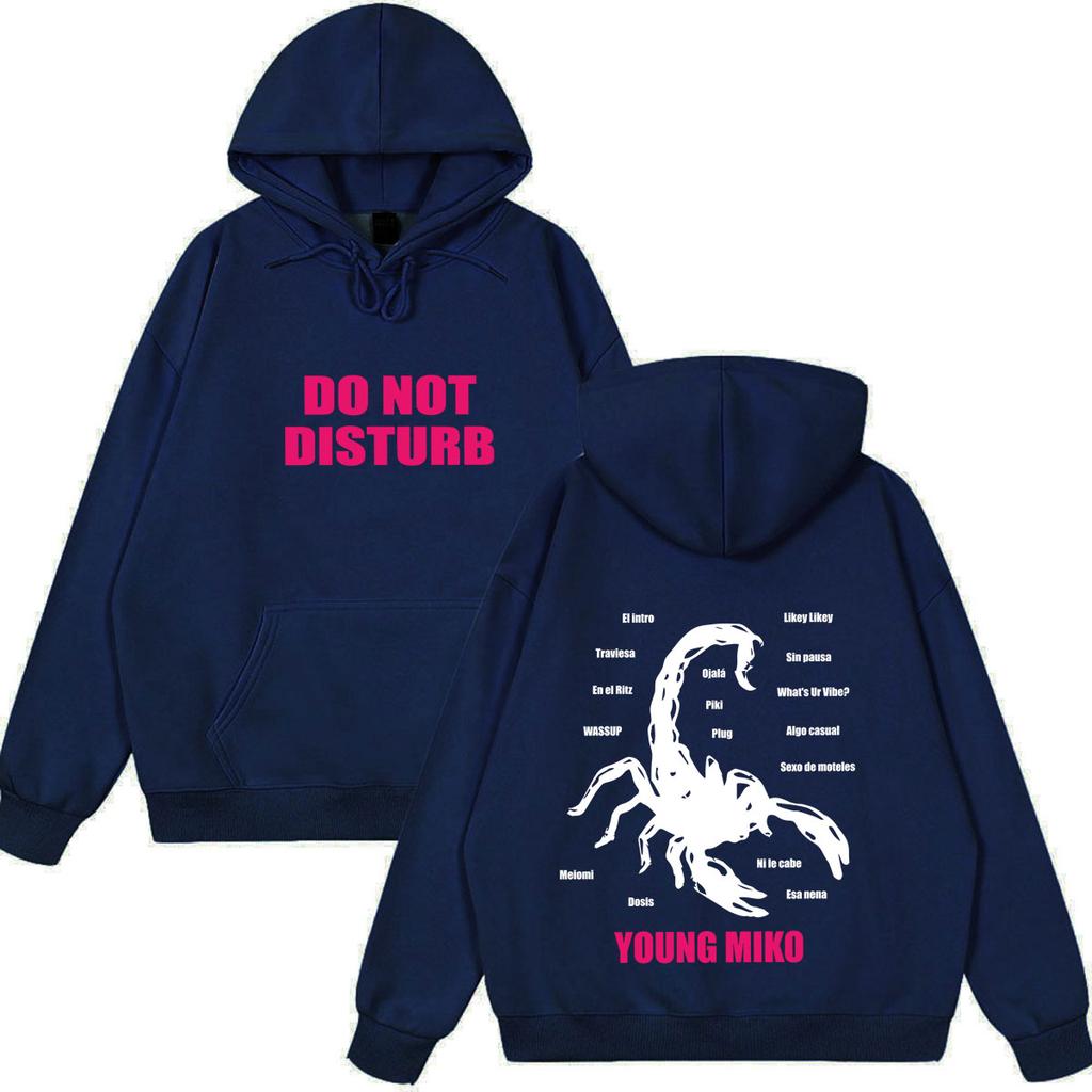 Singer Young Miko Do Not Disturb Album Tour 2026 Hoodie Unisex Fashion Hip Hop Pullover Long-sleeved Loose Casual Sweatshirts