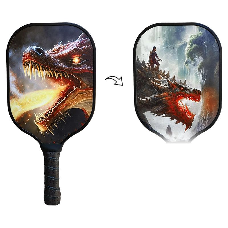 Glass Fiber Dimension Peak Racket Honeycomb Outdoor Sports Glass Fiber Peak Racket