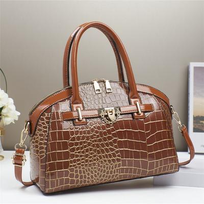 Luxury Designer Bright Leather Tote Bags for Women Large Capacity Ladies Shoulder Crossbody Bags Exquisite Women Brand Handbag