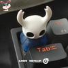 Teclados Hollow Knight Accesorios Tecla Transmisión de Luz Muñeca de Resina Linda Personalizada Decoración de Teclado Mecánico