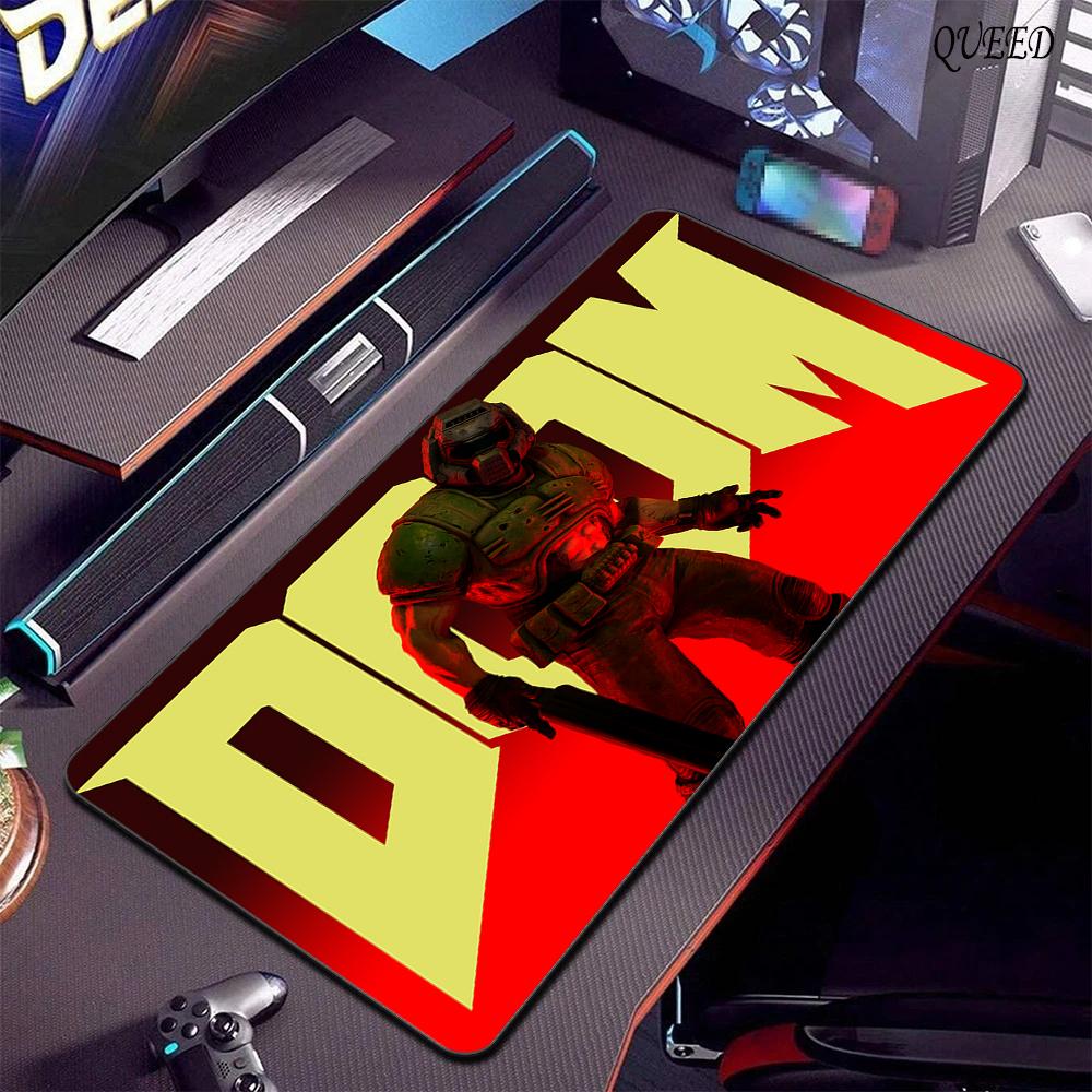 Podkładka pod mysz Gaming D-Dooms E-Eternals 30x80cm Antypoślizgowa Gumowa Podstawa MouseMat Gamer XXL Dywanik na Biurko PC Pogrubiony Pad na Stół do E-sportu