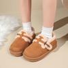 Fleece Wear-resistant Shoes, New All-inclusive Platform Doudou Shoes In Autumn and Winter 2025, Retro and Warm
