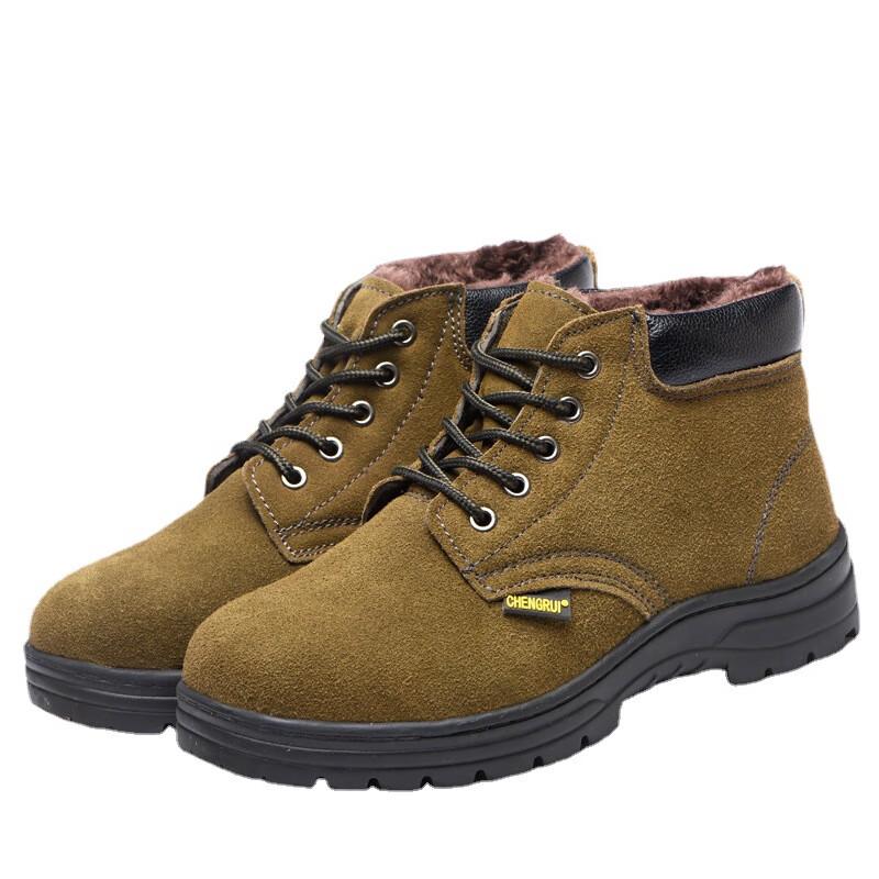 Union Messenger Men's Safety Work Boots - Anti-Smash, Puncture-Proof, Warm & Slip-Resistant