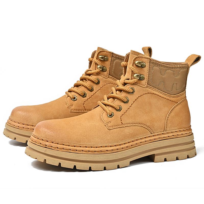 

New autumn and winter boots Trendy men s minimalist brand styles Daily office Casual party High quality outdoor shoes Adult New 46