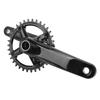 34T Bicycle Crankset Hollow 170MM Integrated Bike Crank and Chainring Set for Cycling 9 to 12 Speed